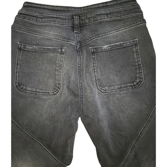 Pilcro and the Letterpress by Anthropologie High Rise Slim Black Denim- 26 - Picture 4 of 5